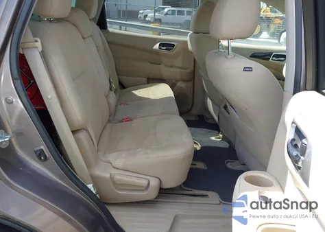 2014 Nissan Pathfinder S z USA, uszkodzony, nr VIN 5N1AR2MN4EC656991